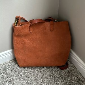 Madewell Mini Transport Nubuck leather crossbody bag